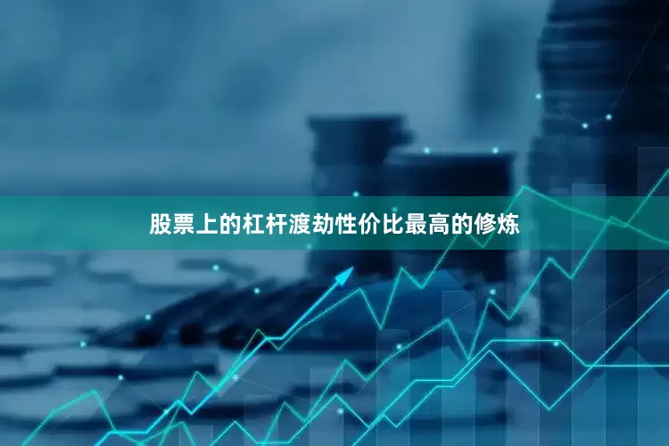 股票上的杠杆渡劫性价比最高的修炼