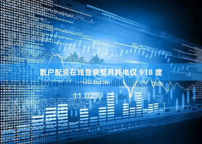 散户配资在线登录整月耗电仅 918 度